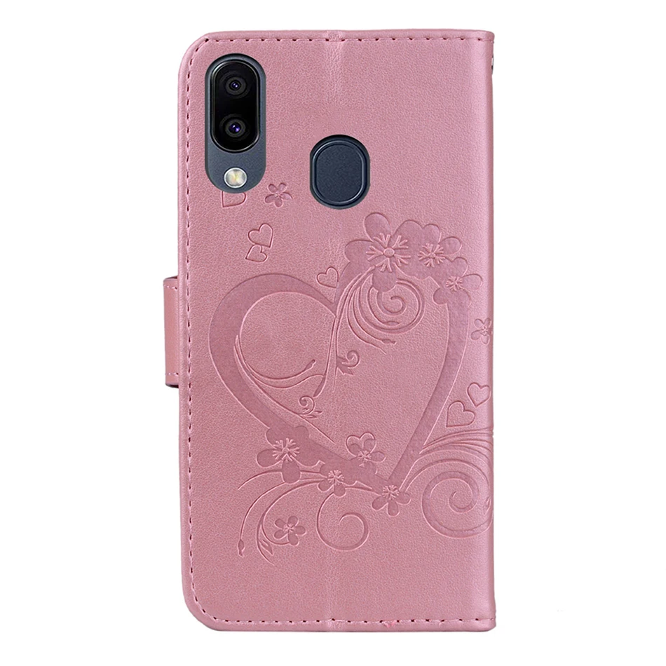 Горный хрусталь флип-кейс для samsung Galaxy A10 A20 A30 A40 A50 A70 M10 M20 M30 A310 A510 A320 A520 A720 кожа Бриллиантовая задняя крышка
