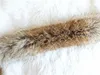 2024 100% Natural Real Thicken Rabbit Fur Trim Clothes Accessories Genuine Fur Strips For sweater Coat Hood Hat Diy Fluffy Trims 3