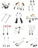 1 Pair Metal Bondage Nipple Clamps Chain Nipple Clips Labia Clamps Slave BDSM Women Toys Adult Sex Games Vagina Labia Spreader 1