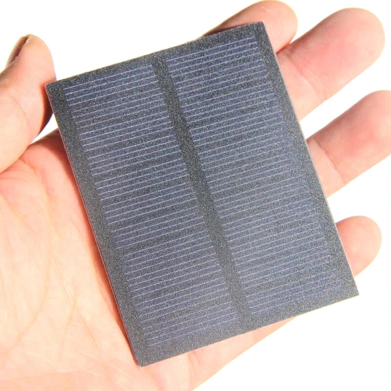 BUHESHUI 0,5 W 5,5 v солнечных батарей DIY Панели солнечные Зарядное устройство для мобильного телефона/3,7 V Батарея Системы образования ПЭТ 76*60 мм 5 шт