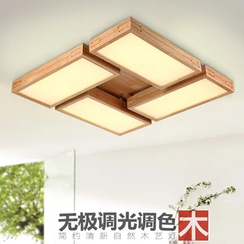 

LED Nordic Wooden Acrylic LED Lamp.LED Light.Ceiling Lights.LED Ceiling Light.Ceiling Lamp For Foyer Bedroom Dinning Room