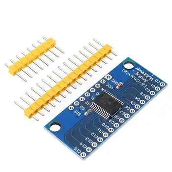 

Smart Electronics CD74HC4067 16-Channel Analog Digital Multiplexer PCB Board Module