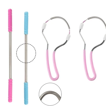 

Women Hair Removal Epilator Mini Facial Hair Remover Spring Threading Face Defeatherer For Cheeks Eyebrow DIY Makeup Beauty Tool