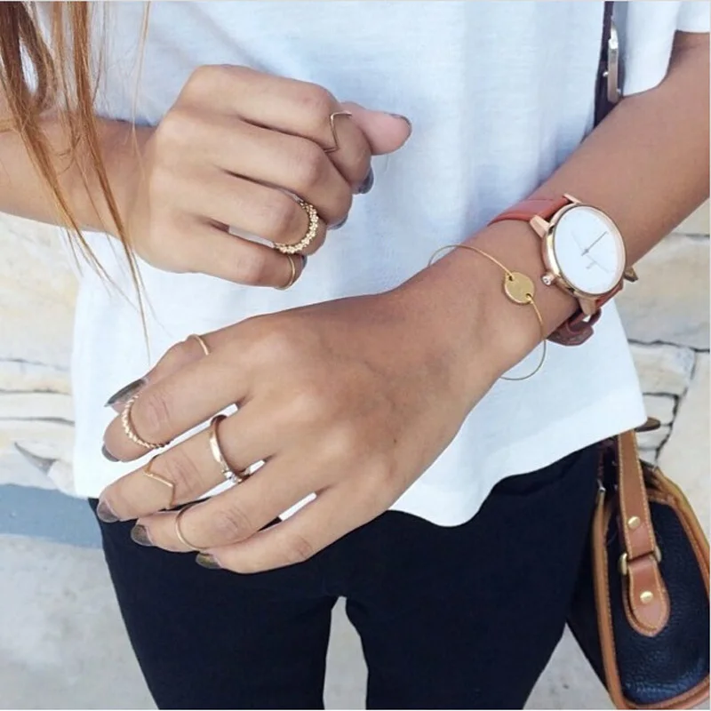 Mix color top New fashion jewelry accessories punk round bracelet best Valentine's Day gift for girl BA-139