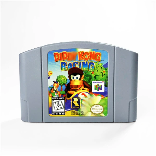 Diddy Kong Racing For 64 Bit Game Cartridge USA Version NTSC Format | Электроника