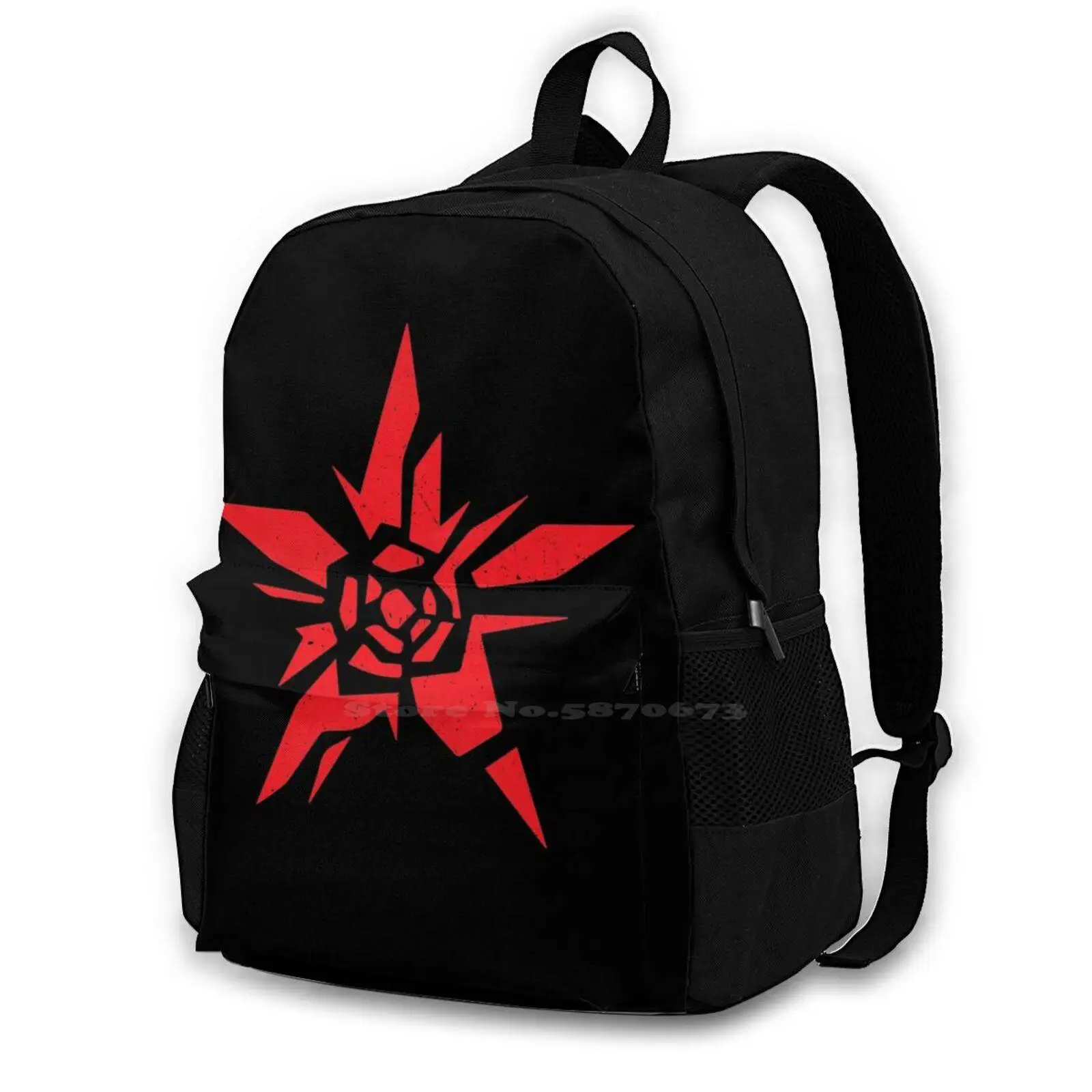 

No More Heroes-Rising Star Women Men Teens Laptop Travel School Bags Heroes Suda51 No More Rising Star Video Games Grasshoper