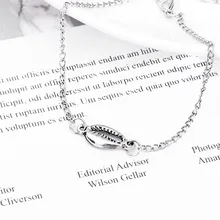 Европа и Америка пляж волны оболочки многослойный ножной браслет простые женские Spindrift оболочки сплава ножной браслет аксессуары