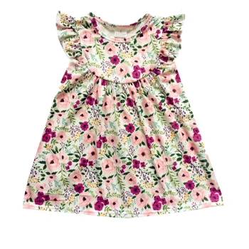 

Baby Girl Princess Dress New Summer Kid Girls Dress Floral Sweet Children Party Costume Children Clothing Girls Boutique Dress
