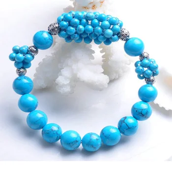 

Light-up Natural Blue Pine Bracelet