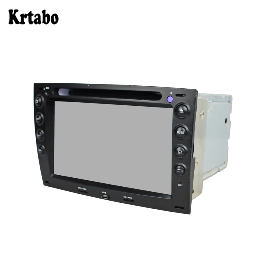 For Renault Megane 2003-2009 smart car navigation reversing image control large screen one machine recorder support DVD