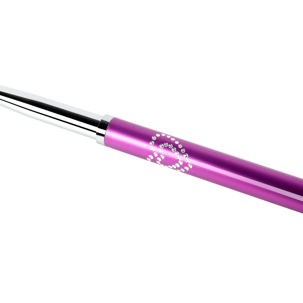 ANGNYA 1Pcs 7/9mm Kolinsky Hair Nail Art Brush Metal Handle Heart-shaped French Lines Stripe Flower Drawing Liner Pen Nail Tools 5
