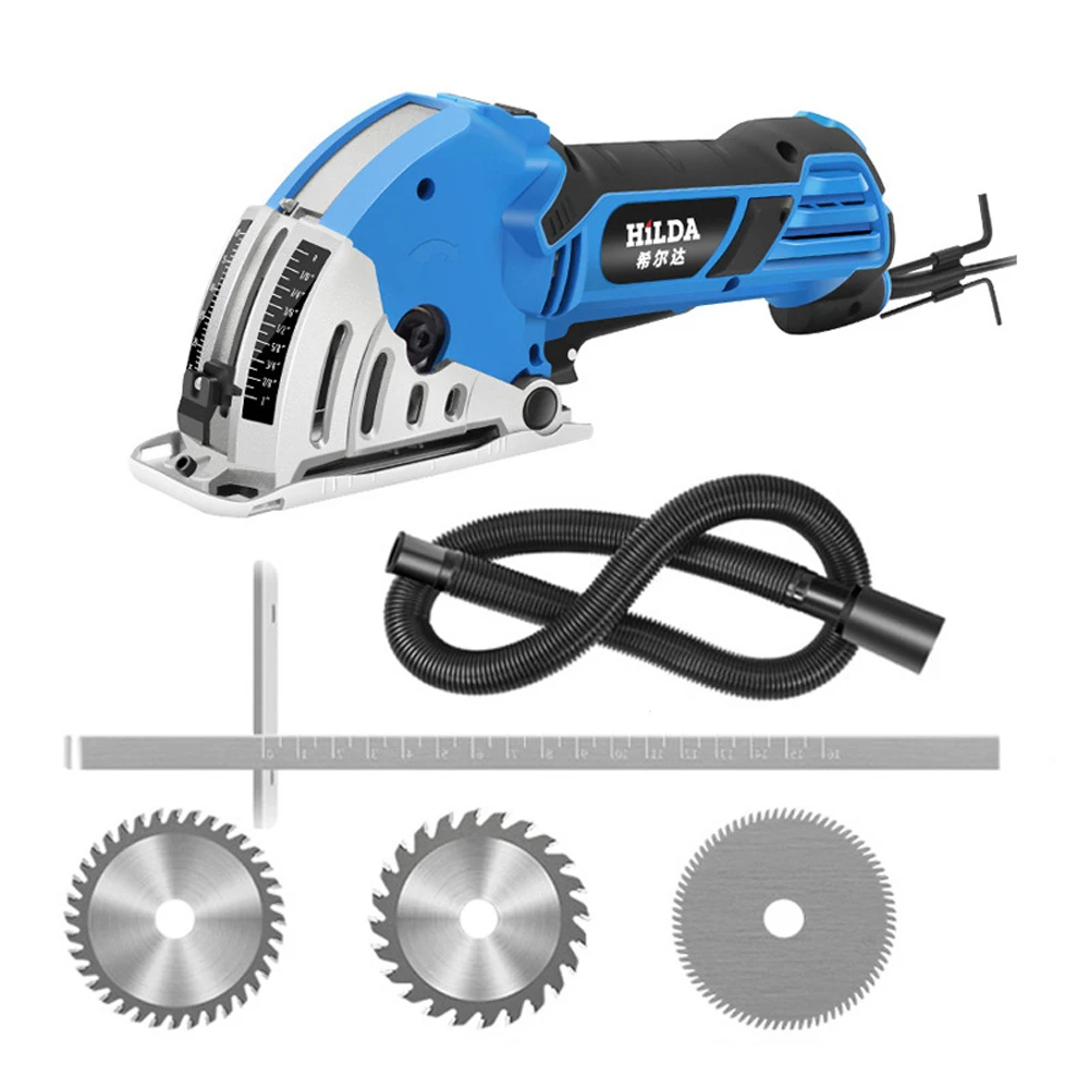 

JD3522C 500W Universal Multifunctional Mini Electric Saw Circular Saw Power Tool For Woodworking and Various Materials Cutting
