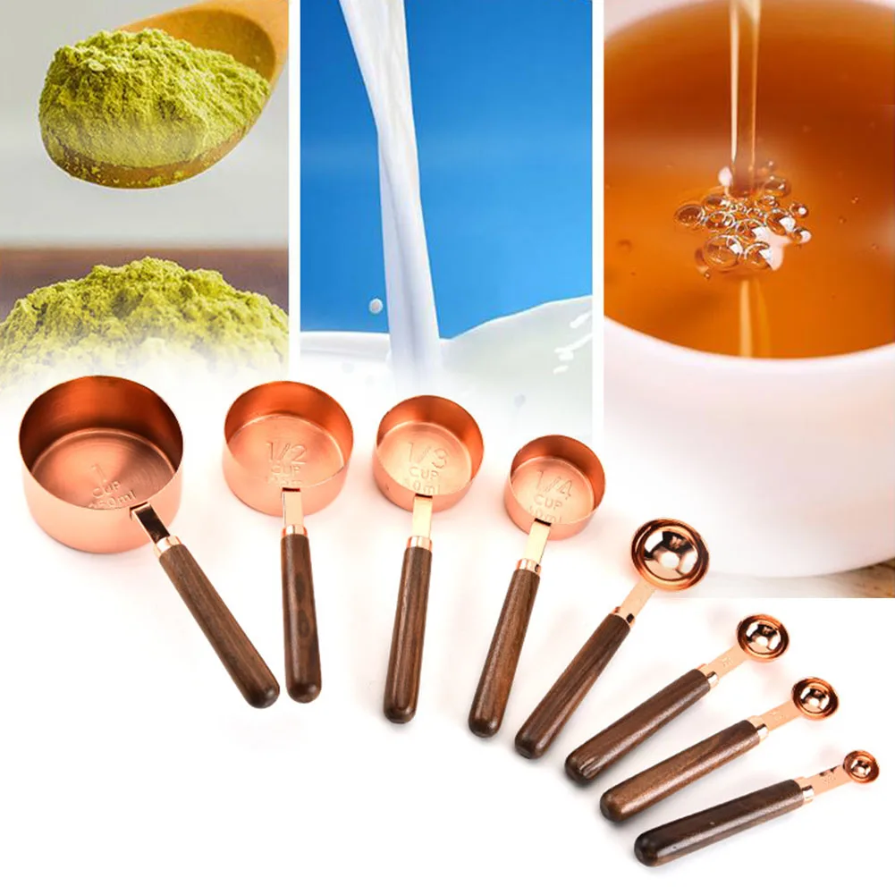 Measuring Spoon Durable Measuring Cup Practical Accurate Useful Kitchen Accessories Lightweight Baking Tool Stainless Steel