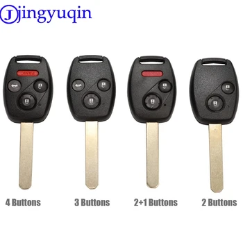 

jingyuqin With Buttons for Honda Accord Element CR-V HR-V Fit City Jazz Odyssey Shuttle Civic Car Keyless Control Fobik