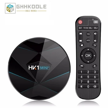 

HK1 MINI+ Plus Android 9.0 Smart TV Box 4GB RAM 64GB ROM Optional Rockchip RK3318 1080p 4K 60fps USB3.0 BT4.0 Set Top Box