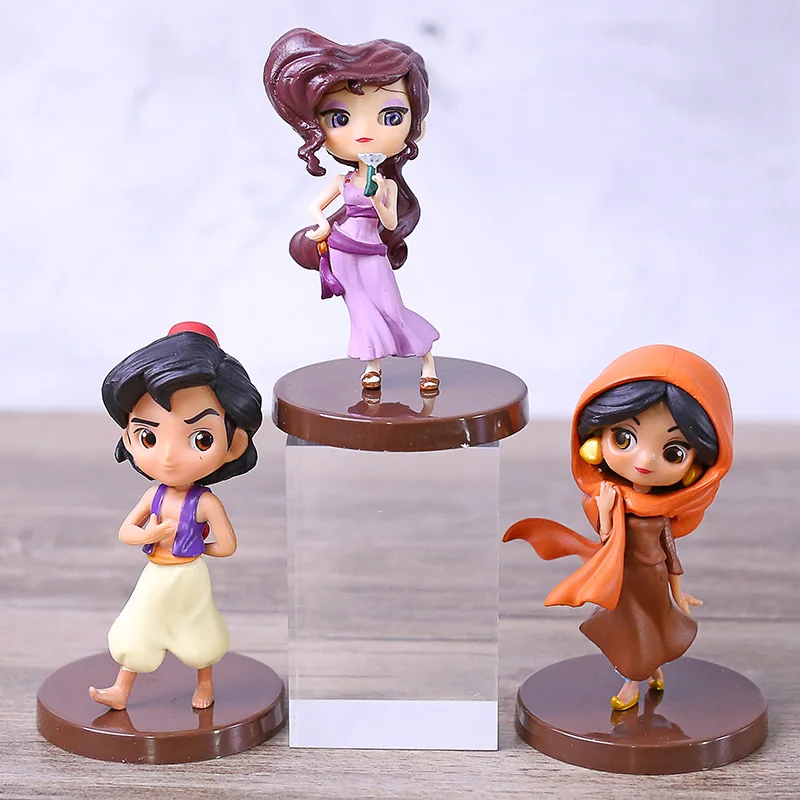 Q Posket персонажи маленький Megara ПВХ Фигурки игрушки куклы подарки 3