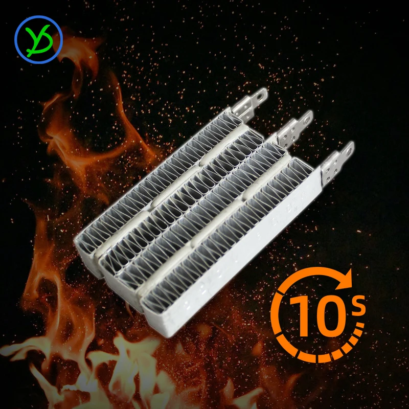 220V 600W PTC ceramic air heater heating apparatus element 72B2 94*44*16mm