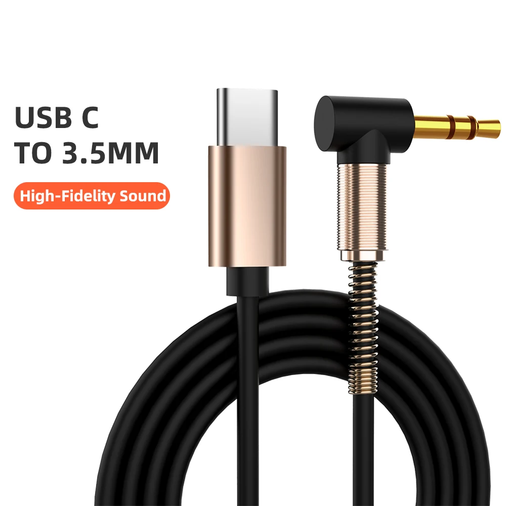 Автомобильный аудиокабель с разъемом USB Type C и штекером 3 5 мм|Кабели VGA| |