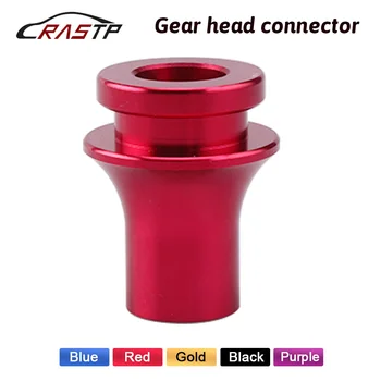 

RASTP-Multiple Colors Aluminum Gear Shift Knob Boot Retainer Adapter M10*1.5 Manual Gear Shifter RS-SFN015