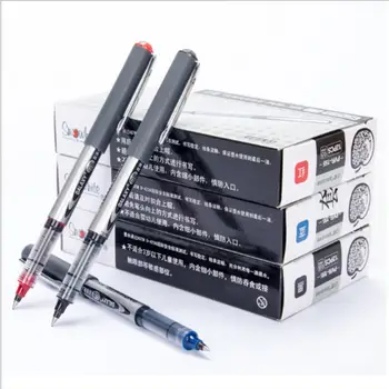 

1 Pcs Bullet Ball Pointer 0.5mm Bullet Gel Pen Student Examination Office Straight Liquid Gel Pens