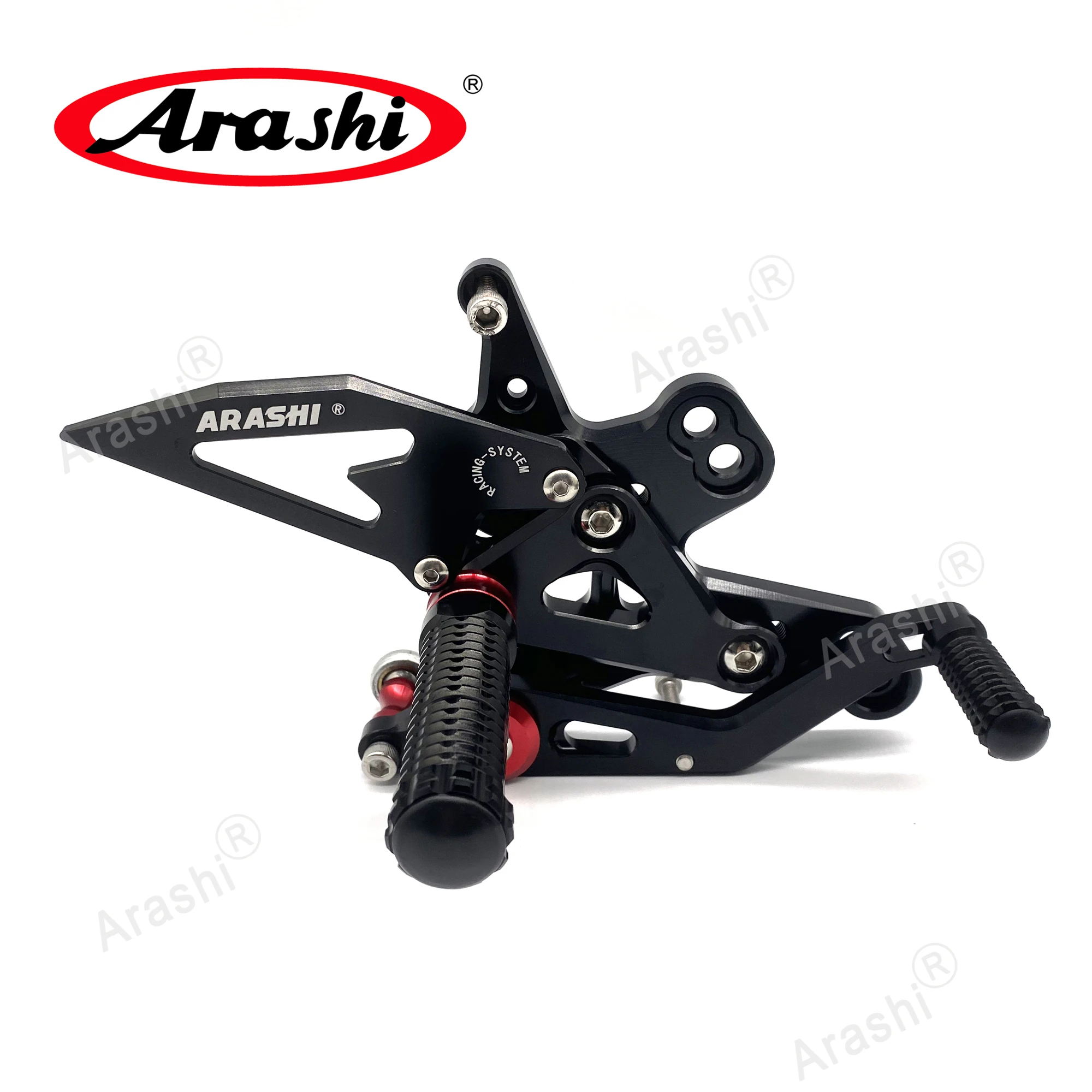 아라시 라이더 리어셋 조절식 발판, 혼다 CB650R CBR650R CBR650F 2019 2020 2021 2022 2023  CBR650 CNC 드라이버 페달-Freehip.co.kr