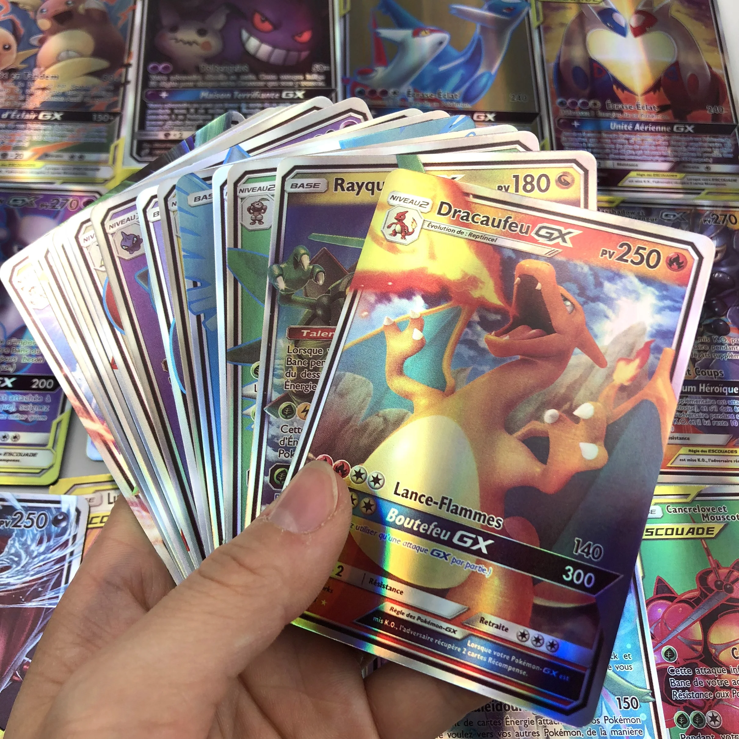 New Arrival 140v Series French Version Pokemon Cards Gx V Vmax Ex Mega Shiny Card Collection Game Collection Cards Aliexpress