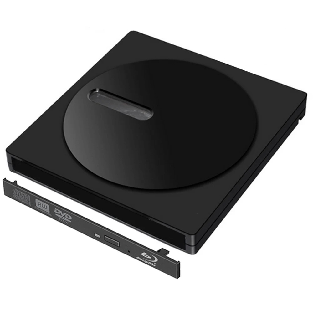 USB 3 1 Тип C/USB 0 SATA 12 7 мм Внешний Blu-Ray корпус для DVD CD-ROM чехол ноутбука CD/DVD Оптический