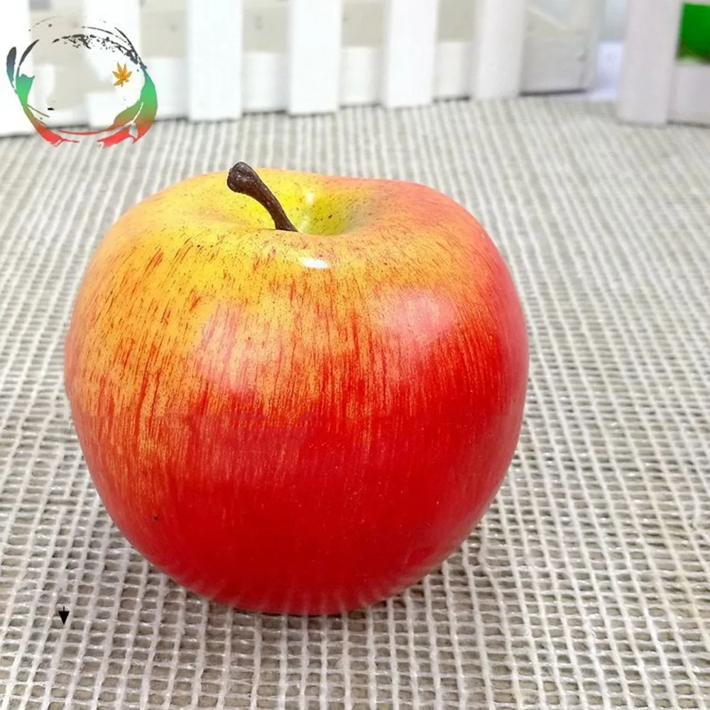 

Artificial Plastic Fruit Model Green Apple Fake Fruit Vegetable Model Props Wholesale Home Decoration Ornaments