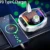 Светодиодная подсветка Bluetooth FM-Передатчик Автомобильный MP3 TF/U Дисковый Плеер Handsfree Car Kit Адаптер Dual USB QC 3.0+PD Type C Быстрое Зарядное Устройство