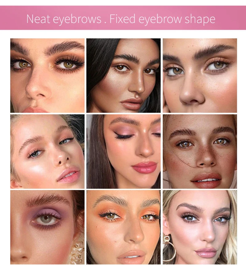New 3D Feathery Eyebrow Enhancers Waterproof Brows Setting Gel Long Lasting Stylish Eye Brows Shaping Makeup Balm Soap Kit TSLM1 New 3D Feathery Eyebrow Enhancers Waterproof Brows Setting Gel Long Lasting Stylish Eye Brows Shaping Makeup Balm Soap Kit TSLM1