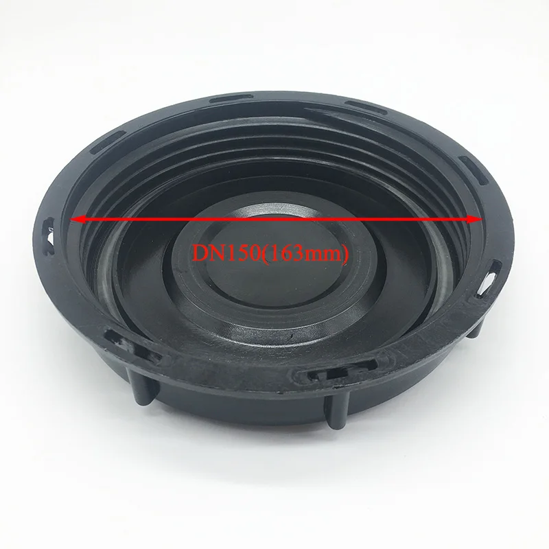 Горячая Распродажа HDPE DN150(163 мм) черная IBC крышка/крышка для IBC контейнера