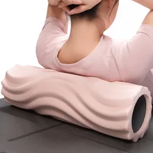 Массажный ролик для мышц, пена средней плотности, глубокий тканевый массажер для тела, Миофасциальный триггер для йоги, фитнеса