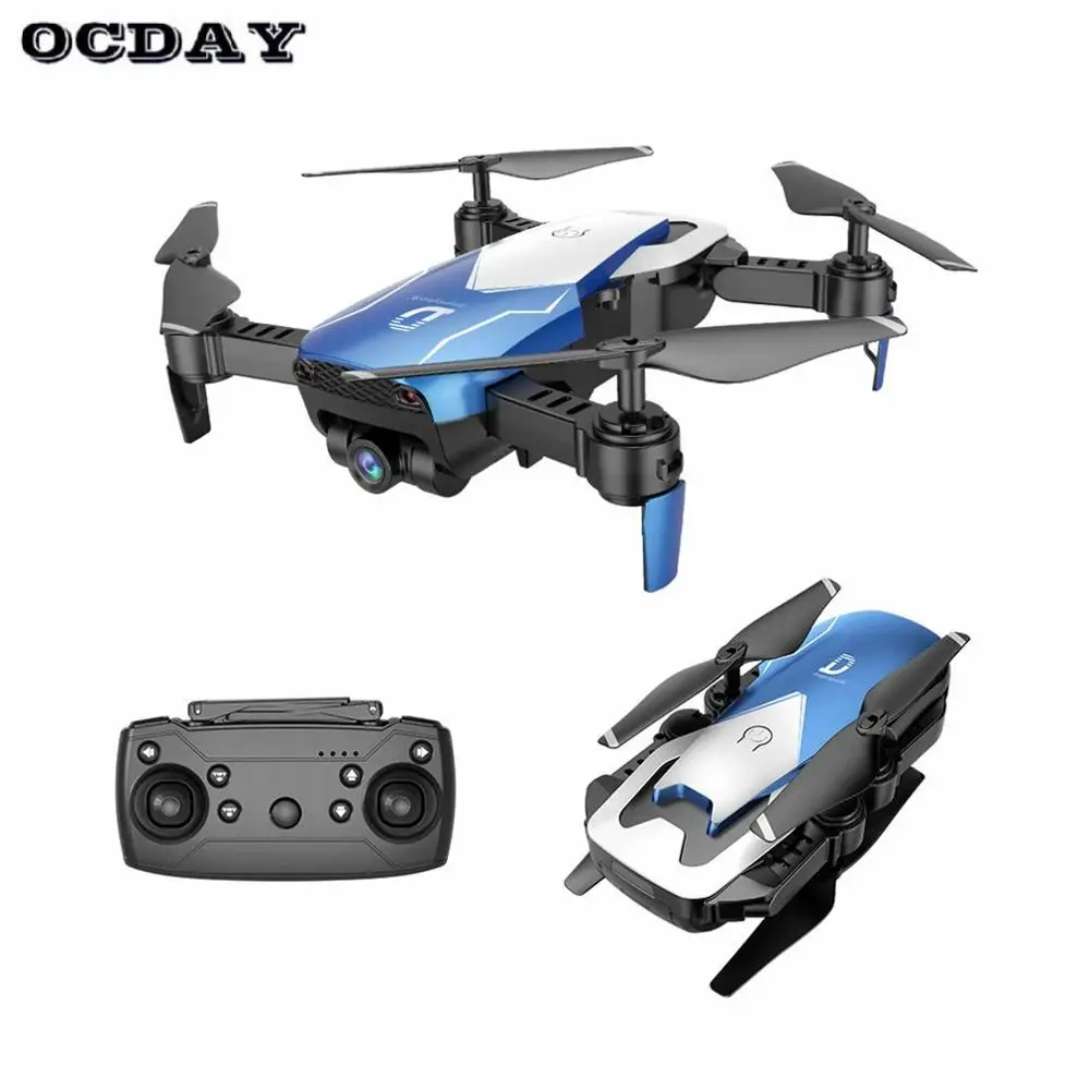 Синий X12 RC складной Дрон Квадрокоптер удержание высоты с Wi-Fi камерой видео один ключ возврат Безголовый режим 3D флип tz - Цвет: Синий
