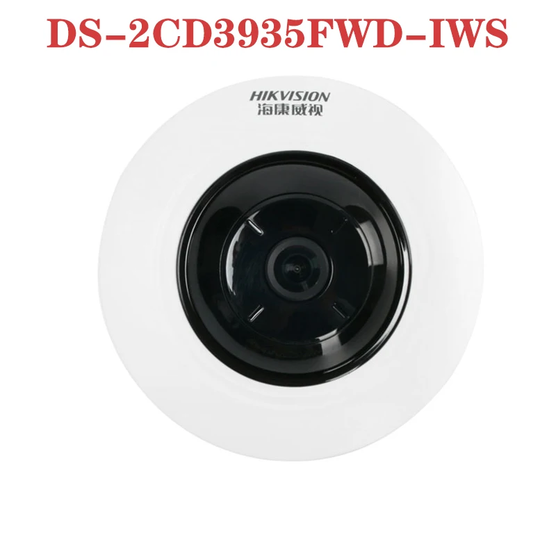 DS-2CD3935FWD-IWS Hikvision-рыбий глаз вид 360 градусов 3MP внутренняя камера Hik-connect |
