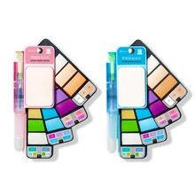 Новинка 18/25 цветов, одноцветная кисть для рисования, ручка, набор с водным портативным пигментом для рисования, товары для рукоделия