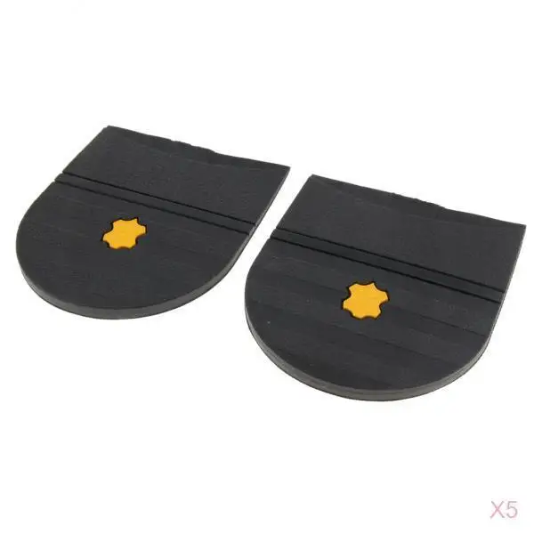 Amazon.com: Shoe Repair Rubber Heel Replacement, Anti-Slip Heel Pads 5/32  Inch (4mm) Thick, 1 Pair : Everything Else