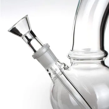

8Inch Handmade Style Vase Durable Glass Vase Unique Desktop Terrarium Home Wedding Decoration Plant Holder Decorative Vase