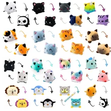 

28 Styles Reversible Cat Gato Kids Plushie Plush Animals Unicorn Double-Sided Flip Doll Cute Toys For Peluches Pulpos Plush Toys