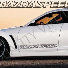 Для 2 шт./пара P40 MAZDASPEED дверные лого для детей возрастом 2, 3, 5, 6, 7, 8, RX7 RX8 MX MX5 323 Графика Наклейка Наклейки