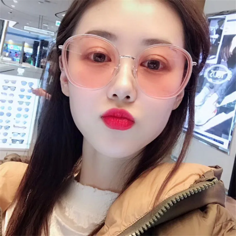 Солнцезащитные очки с прозрачными линзами для мужчин и женщин винтажные