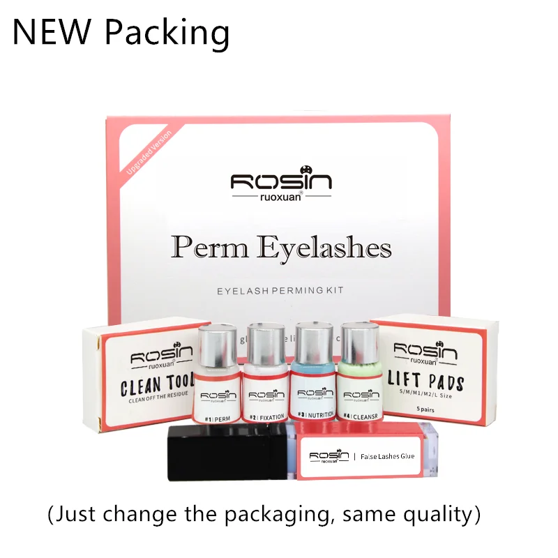 Профессиональный набор для подтяжки ресниц завивки с стержнями клей салона