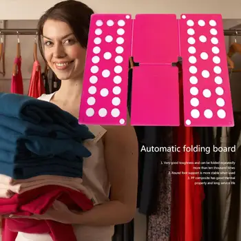 

Lazy Clothes Folding Board T-Shirt Folder Laundry Storage Lightweight Rack Garment for Household Practical Organizer