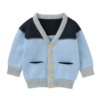 

Kids Sweatshirt Baby Boy Girl Cardigan Baby Sweater Outerwear Baby Sweater Coat Boys Girls Autumn Top Children Knitted Outerwear