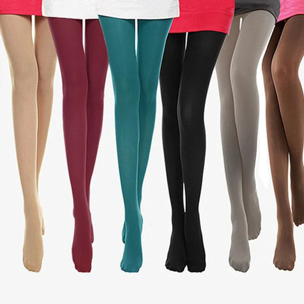 Thick Tights Stockings Hot Classic Sexy Women Opaque Footed Tights Pantyhose Women Spring Autumn Fashion Tights d91008