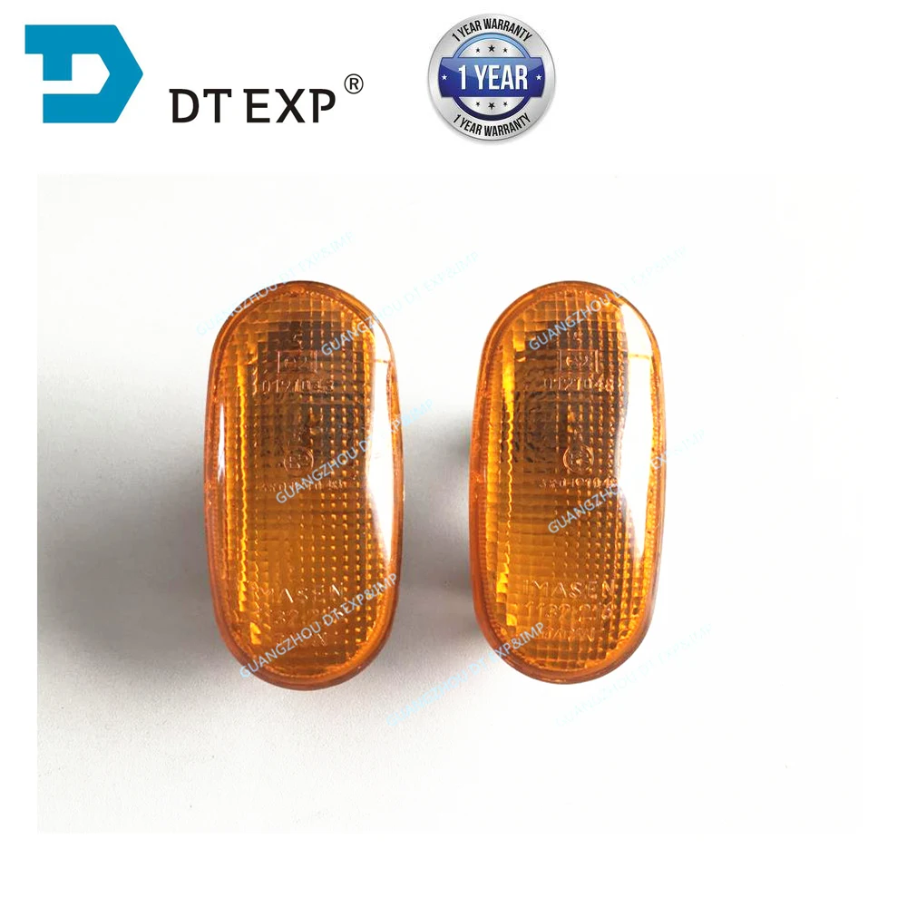 Юбка светильник MB831091 214-1415 круглый желтый V32 fenderlamp для pajero боковая лампа для MONTERO fender-лампа с лампой 1989-1999