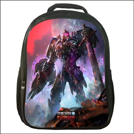 Style12 Трансформеры Детский рюкзак ученик мальчик мультфильм деформация робот подарок школьный От 6 до 16 лет полиэстер водонепроницаемый рюкзак - Цвет: Style12
