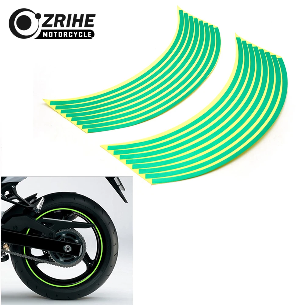 

17inch/18inch wheel Strips Motorcycle Reflective Wheel Sticker for yamaha MT-01 07 09 10 TMAX 500/530 V-MAX 2009-16