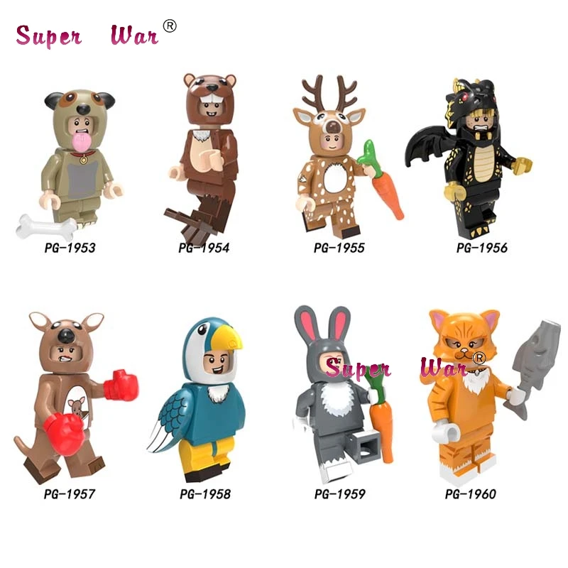 Один мультфильм из серии животных выдра Sika Дракон олень кенгуру Кролик Кот