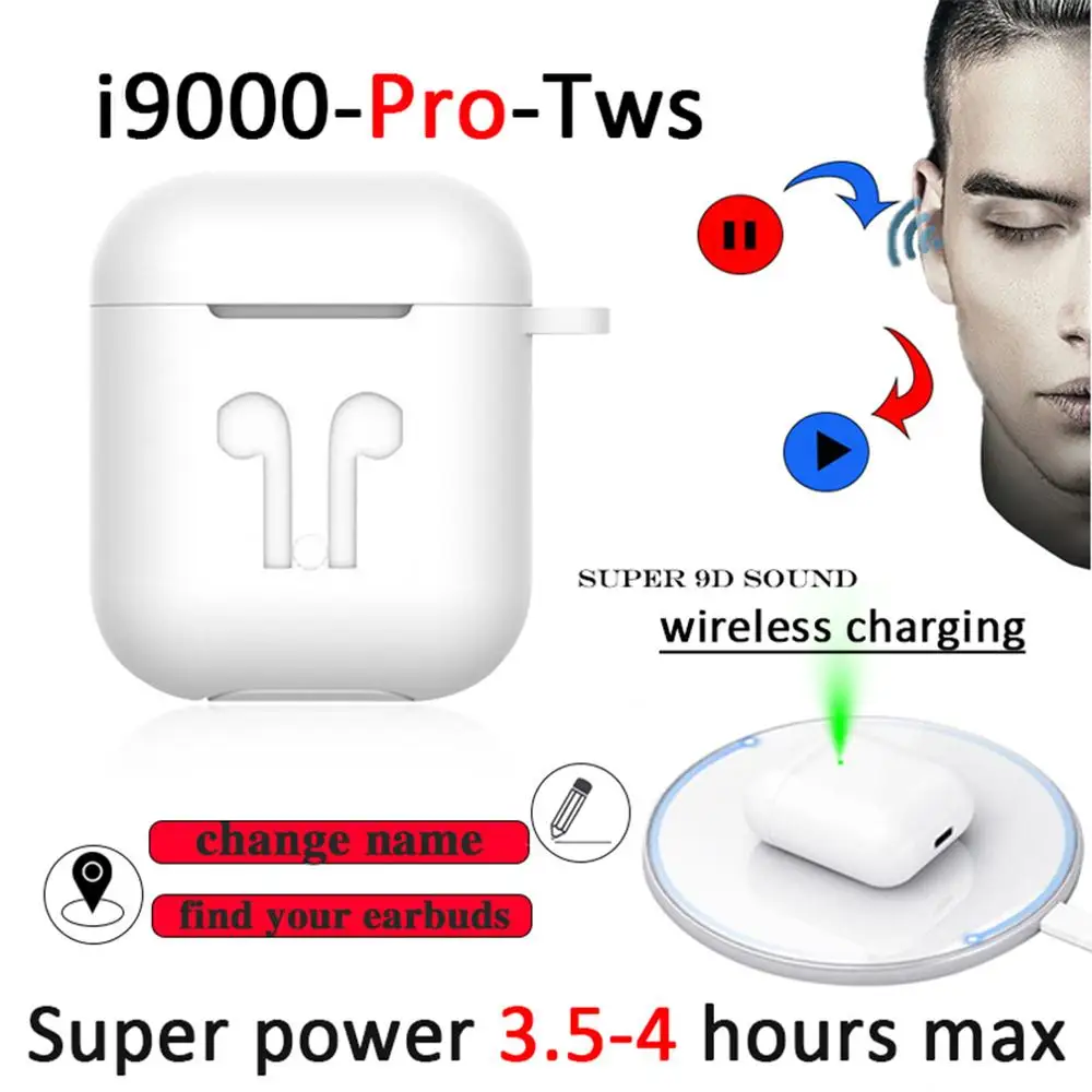 

i9000 Pro TWS In-ear detection 1536 1:1 Name Change+Gps Air2 Pop up PK H1chip i5000 i50000 tws i12 i11 tws i20000 i10000 tws