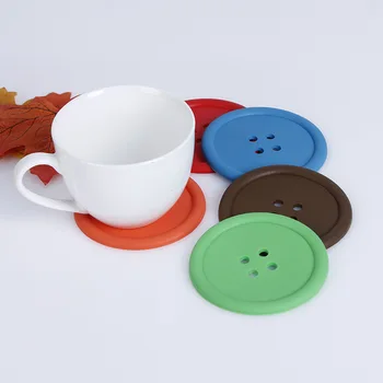 

Mike Coffee silicone table mat Slip Insulation Pad Drink Holder Cup Coaster set individual placemat stand hot drink mug coasters